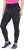 Ulla Popken Quick Drying Flower Print Leggings Black - Džinsi & Bikses Lielos Izmēros – Plus Size - 