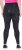 Ulla Popken Quick Drying Flower Print Leggings Black - Džinsi & Bikses Lielos Izmēros – Plus Size - 