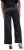 Ulla Popken Rhinestone Detail Comfort Waist Pants Black - Džinsi & Bikses Lielos Izmēros – Plus Size - 