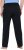 Ulla Popken Side Stripe Elastic Waist Joggers Black - Džinsi & Bikses Lielos Izmēros – Plus Size - 