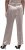 Ulla Popken Metallic Satin Elastic Waist Pants Orange - Džinsi & Bikses Lielos Izmēros – Plus Size - 