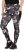Ulla Popken Abstract Print Quick Dry Sports Leggings Black - Džinsi & Bikses Lielos Izmēros – Plus Size - 