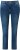Ulla Popken Decorative Stitched Slim Leg Stretch Fit Jeans Blue Denim - Džinsi & Bikses Lielos Izmēros – Plus Size - 