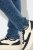 Ulla Popken Decorative Stitched Slim Leg Stretch Fit Jeans Blue Denim - Skinny - Sieviešu skinny džinsi lielos izmēros