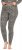 Ulla Popken Leopard Print Ski Leggings Black - Džinsi & Bikses Lielos Izmēros – Plus Size - 