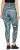 Ulla Popken Quick Drying Ripple Print Sport Leggings Black - Džinsi & Bikses Lielos Izmēros – Plus Size - 