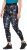 Ulla Popken Quick Drying Celestial Print Sport Leggings Black - Džinsi & Bikses Lielos Izmēros – Plus Size - 