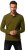JP1880 Polo Shirt Basic Long Sleeve Pique Moss Green - Polo krekli - Polo krekli - 2XL-8XL