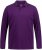 JP1880 Polo Shirt Long Sleeve Pique Purple - Polo krekli - Polo krekli - 2XL-8XL