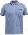 D555 Talbot Pique with Jacquard Collar Polo Shirt Blue - Polo krekli - Polo krekli - 2XL-8XL
