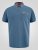 D555 Harvey Pique with Jacquard Collar & Cuffs Polo Teal - Polo krekli - Polo krekli - 2XL-8XL