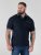 D555 Barret Interlock Jacquard Collar & Cuffs Polo Navy - Polo krekli - Polo krekli - 2XL-8XL