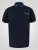 D555 Barret Interlock Jacquard Collar & Cuffs Polo Navy - Polo krekli - Polo krekli - 2XL-8XL