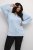 Kaffe Curve Lini Knit Džemperis Celestial Blue - Džemperi un džemperi ar kapuci - 