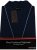 Espionage PJ091 Lightweight Bathrobe Navy - Peldmētelis/dvieļi - Vīriešu peldmēteļi lieli izmēri