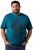 Men Plus T-Shirt Short Sleeve Lagoon Green - T-krekli - T-krekli - 2XL-14XL