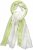 Ulla Popken Ombre Linen Blend Scarf Lime Green - Aksesuāri - 