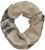 Ulla Popken Plaid Infinity Scarf Brown - Aksesuāri - 