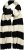 Ulla Popken Ribbed Striped Scarf Snow White - Aksesuāri - 