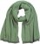 Ulla Popken Two Tone Knit Scarf Sage Green - Aksesuāri - 