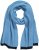 Ulla Popken Two Tone Knit Scarf Light Cornflower - Aksesuāri - 