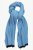 Ulla Popken Two Tone Knit Scarf Light Cornflower - Aksesuāri - 