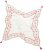Ulla Popken Tassel Embroidery Scarf Snow White - Aksesuāri - 
