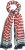Ulla Popken Mix Stripe Scarf Forest Green - Aksesuāri - 