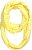 Ulla Popken Striped Infinity Scarf Lemon Yellow - Aksesuāri - 