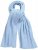 Ulla Popken Ribbed Knit Scarf Blue - Aksesuāri - 
