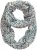 Ulla Popken Ditsy Floral Infinity Scarf Off-White - Aksesuāri - 