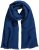 Ulla Popken Pleated Lightweight Scarf Dark Blue - Aksesuāri - 