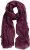 Ulla Popken Silk Scarf Aubergine - Aksesuāri - 