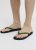 Jack & Jones Logo Palm Print Flip Flop Slippers Navy Blazer/Verdant Green - Vīriešu apavi 40-52 - 