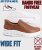 D555 Carlisle 1 D555 Kingsize Hands Free Shoes Dark Tan - Vīriešu apavi 40-52 - 