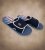 D555 DRAKE Slippers With Velcro Fastening Navy - Vīriešu apavi 40-52 - 