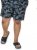 D555 DRAKE Slippers With Velcro Fastening Navy - Vīriešu apavi 40-52 - 