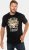 JP1880 Guns N’ Roses Skull Comfort Fit Band T-Shirt Black - T-krekli - T-krekli - 2XL-14XL