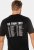 JP1880 Guns N’ Roses Skull Comfort Fit Band T-Shirt Black - T-krekli - T-krekli - 2XL-14XL