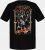 JP1880 KISS Retro Graphic Comfort Fit Band T-Shirt Black - T-krekli - T-krekli - 2XL-14XL