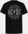 JP1880 AC/DC Graphic Comfort Fit Band T-Shirt Black - T-krekli - T-krekli - 2XL-14XL