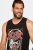 JP1880 AC/DC Graphic Band Tank Top Black - T-krekli - T-krekli - 2XL-14XL