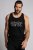 JP1880 AC/DC Graphic Comfort Fit Band Tank Top Black - T-krekli - T-krekli - 2XL-14XL