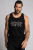 JP1880 AC/DC Graphic Comfort Fit Band Tank Top Black - T-krekli - T-krekli - 2XL-14XL