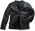JP1880 Classic Biker Style Leather Jacket Black - Jakas & Lietus apģērbs - Jakas - 2XL-12XL