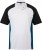 JP1880 FLEXNAMIC® QuickDry Tennis Polo Black-White-Blue - Sporta apģērbs & outdoor - Liela izmēra sporta apģērbi vīriešiem