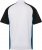 JP1880 FLEXNAMIC® QuickDry Tennis Polo Black-White-Blue - Sporta apģērbs & outdoor - Liela izmēra sporta apģērbi vīriešiem