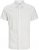 Jack & Jones Breeze Linen Blend Short Sleeve Shirt White - Krekli - Krekli - 2XL-8XL