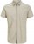 Jack & Jones Breeze Linen Blend Short Sleeve Shirt Beige - Krekli - Krekli - 2XL-8XL