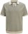 Jack & Jones Ceaston Knit Short Sleeve Sweater Vetiver - Džemperi un džemperi ar kapuci - Džemperi - 2XL-14XL